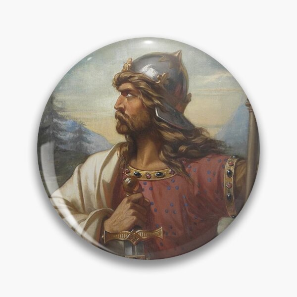 Item preview, King Pelagius of Asturias (1856) - Luis de Madrazo designed and sold by SALON DES ARTS.