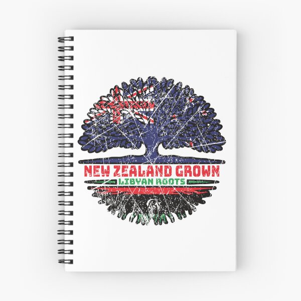 Item preview, Libya Libyan New Zealander New Zealand Tree Roots Flag designed and sold by FlagX.