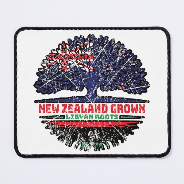 Item preview, Libya Libyan New Zealander New Zealand Tree Roots Flag designed and sold by FlagX.