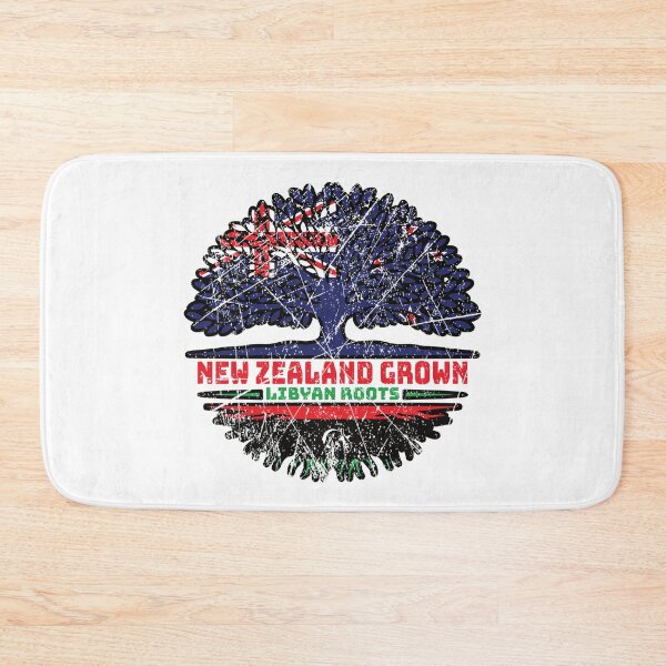 Item preview, Libya Libyan New Zealander New Zealand Tree Roots Flag designed and sold by FlagX.