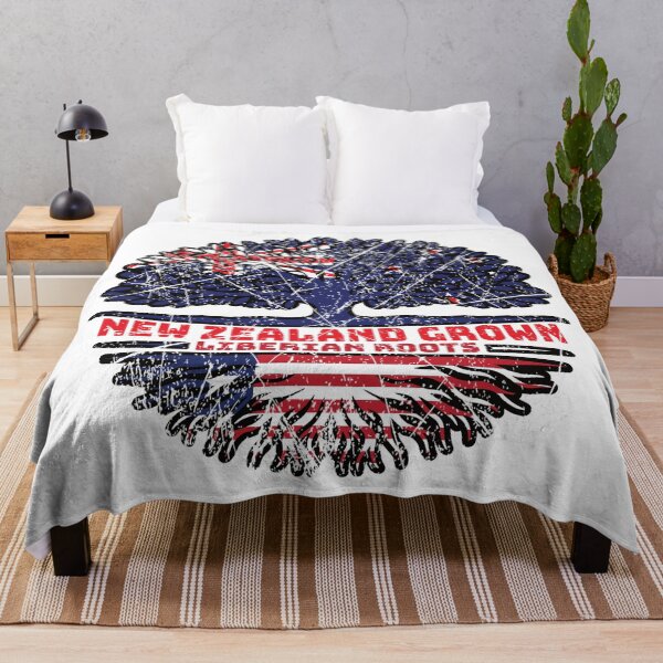 Item preview, Liberia Liberian New Zealander New Zealand Tree Roots Flag designed and sold by FlagX.