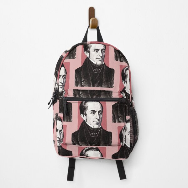 Item preview, British Poet Thomas Hood - maroon - illustration designed and sold by Litstoy.