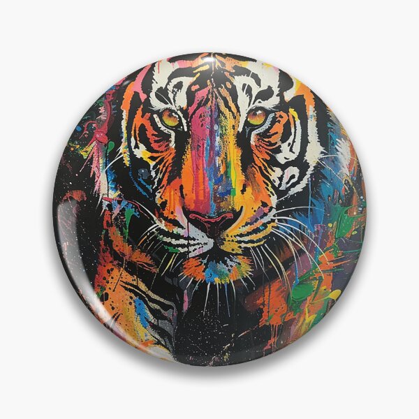Artikelvorschau, Tiger-Illustrationskunst entworfen und verkauft von nomiraclehere.