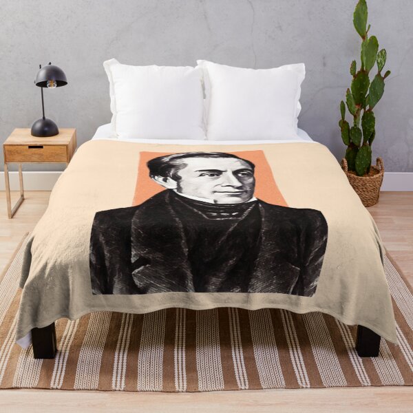 Item preview, English Poet Thomas Hood - orange - illustration designed and sold by Litstoy.