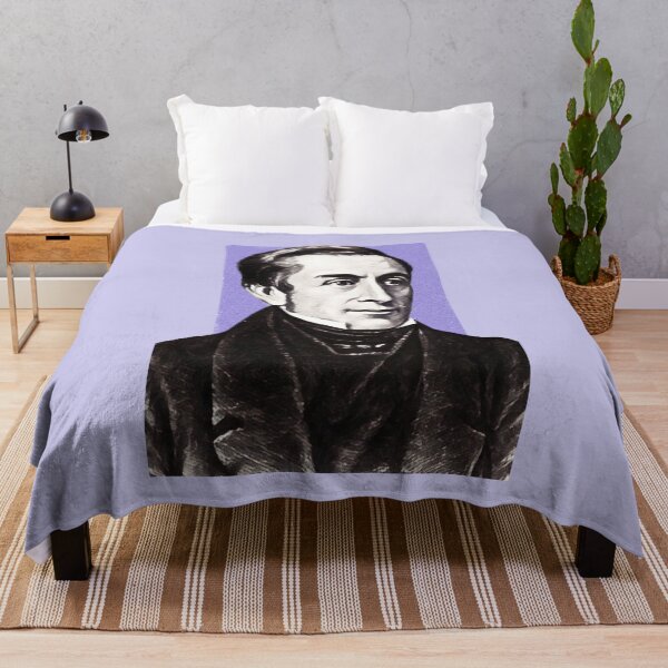 Item preview, British Writer Thomas Hood - Purple - illustration designed and sold by Litstoy.