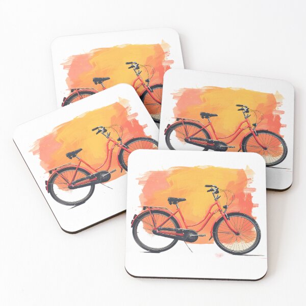 Item preview, Urban Motion: Minimalist Bike Ride designed and sold by AI-Only Creations.