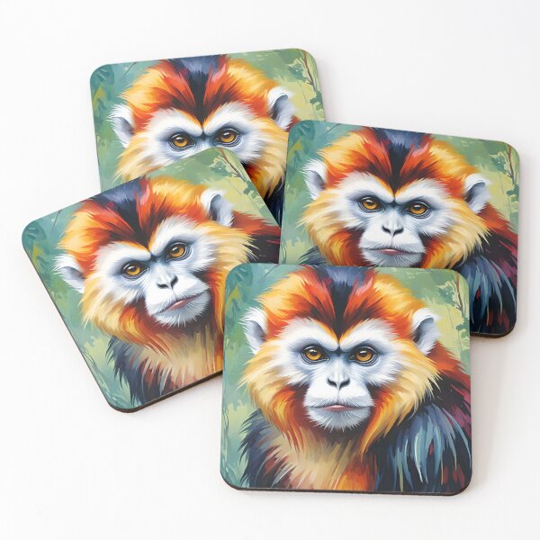 Item preview, SNUB NOSED MONKEY designed and sold by PIGCASSOSAIART.