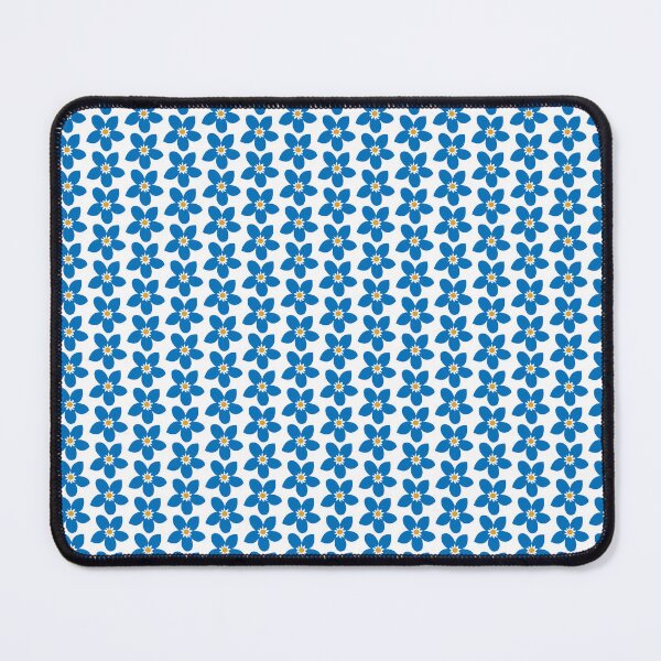 Item preview, Blue Floral pattern bloom designed and sold by mohamedeldin.
