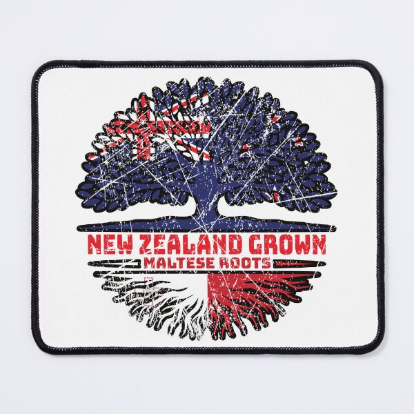 Item preview, Malta Maltese New Zealander New Zealand Tree Roots Flag designed and sold by FlagX.