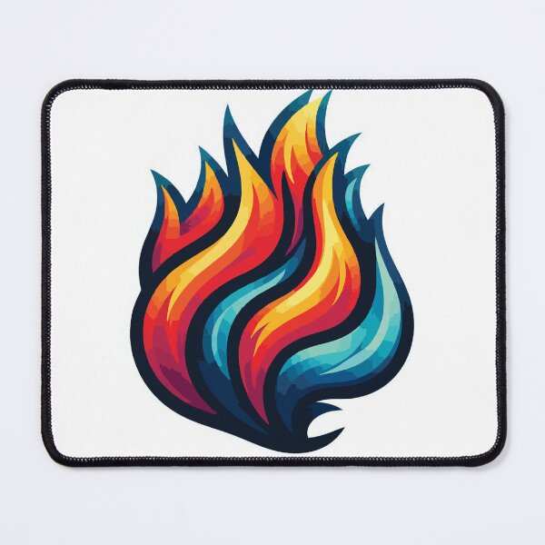Item preview, Curvy Flames designed and sold by PolarGraphicsSA.