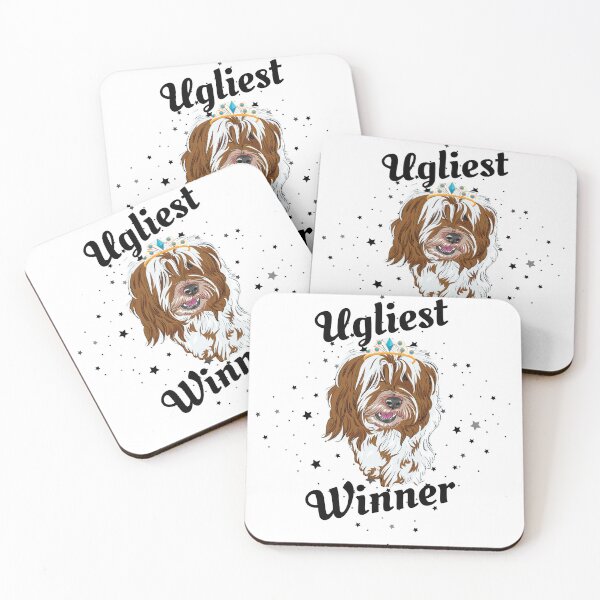 Item preview, "Ugliest Dog Winner" in the world white background designed and sold by BDLuck2021.