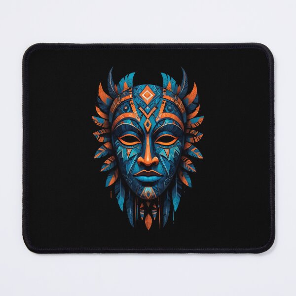 Item preview, An Abstract Cubism-Inspired Design Depicting An Ancient African Mask designed and sold by Adelberton.