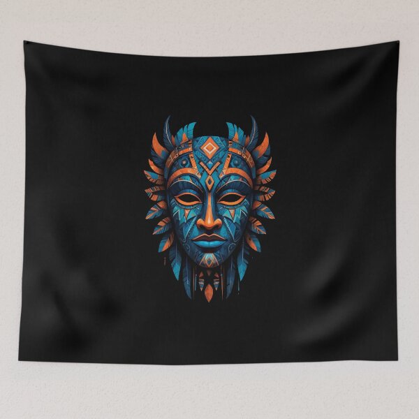 Item preview, An Abstract Cubism-Inspired Design Depicting An Ancient African Mask designed and sold by Adelberton.