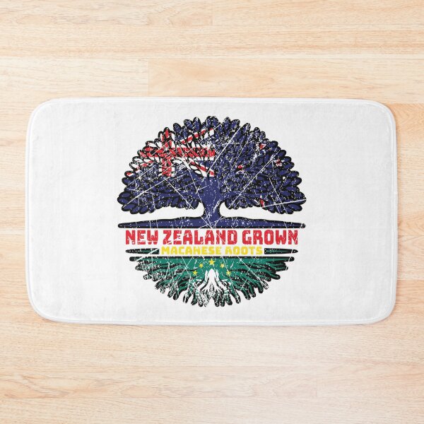 Item preview, Macau Macanese New Zealander New Zealand Tree Roots Flag designed and sold by FlagX.