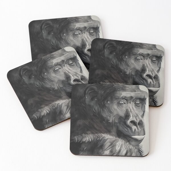 Item preview, Gorilla Artwork designed and sold by LeonArtworks.