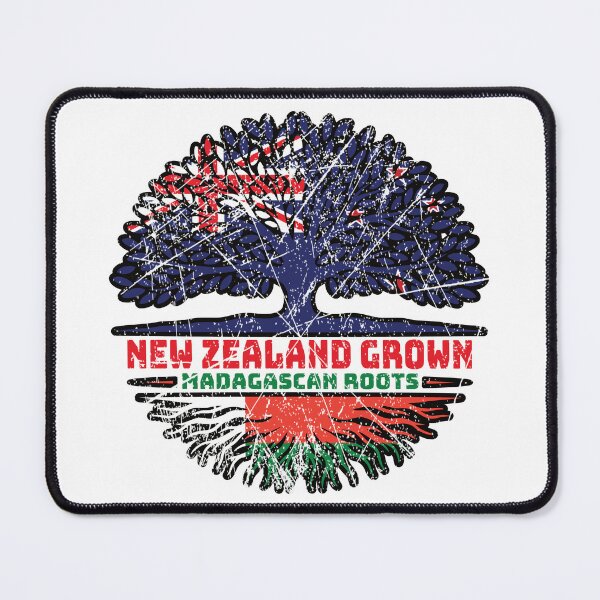 Item preview, Madagascar Madagascan New Zealander New Zealand Tree Roots Flag designed and sold by FlagX.