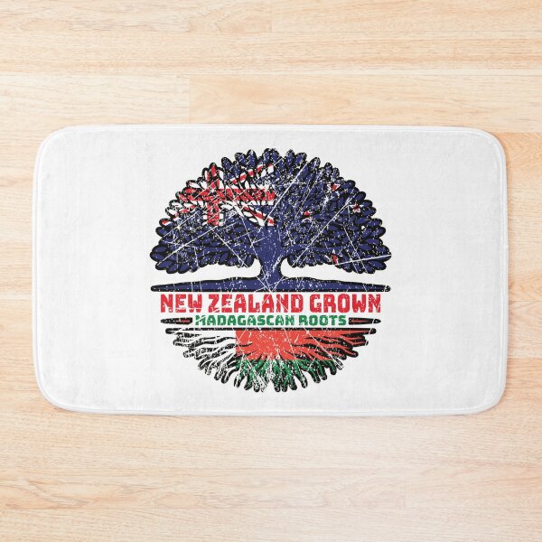 Item preview, Madagascar Madagascan New Zealander New Zealand Tree Roots Flag designed and sold by FlagX.