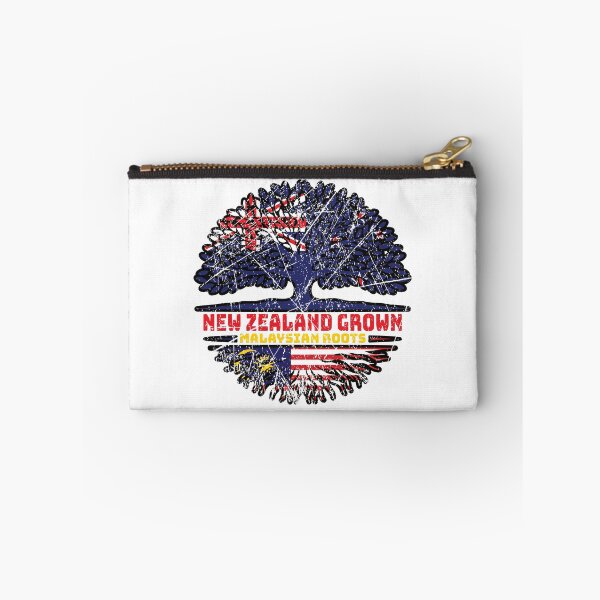 Item preview, Malaysia Malaysian New Zealander New Zealand Tree Roots Flag designed and sold by FlagX.