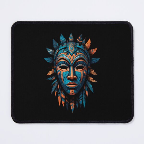 Item preview, An Abstract Cubism-Inspired Design Depicting An Ancient African Mask designed and sold by Adelberton.