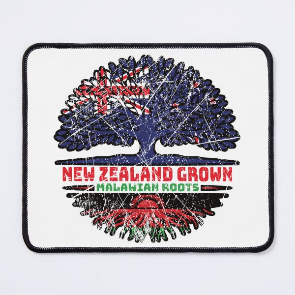 Item preview, Malawi Malawian New Zealander New Zealand Tree Roots Flag designed and sold by FlagX.
