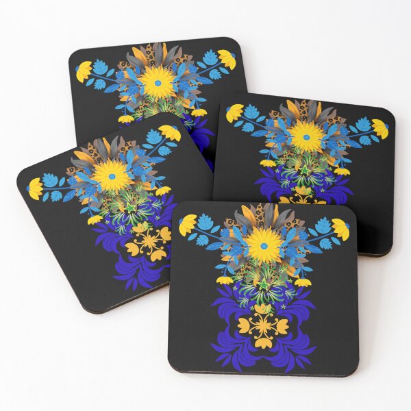 Artikelvorschau, T-Shirt mit ukrainischem Blumenmuster entworfen und verkauft von GorinART.