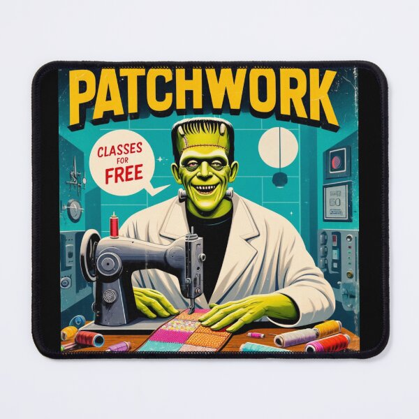 Item preview, Frankenstein - Patchwork Classes for free designed and sold by Random-Reality.