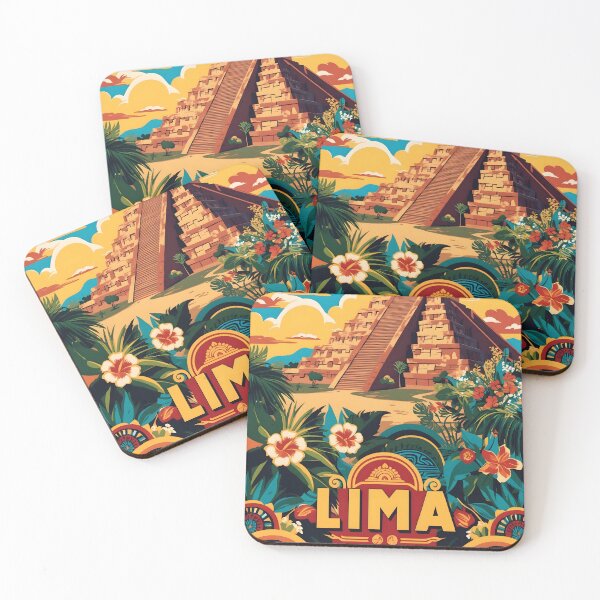 Item preview, Lima Peru Vintage Travel Tourism  designed and sold by TravelersGems.