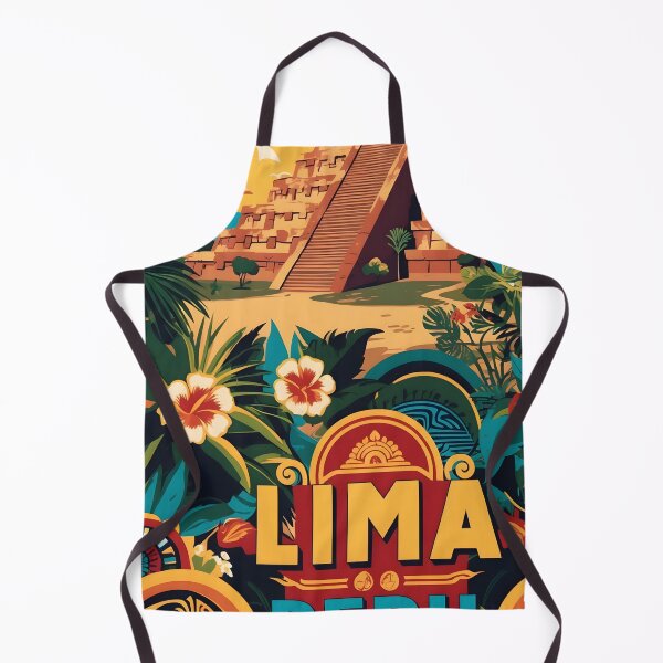 Item preview, Lima Peru Vintage Travel Tourism designed and sold by TravelersGems.