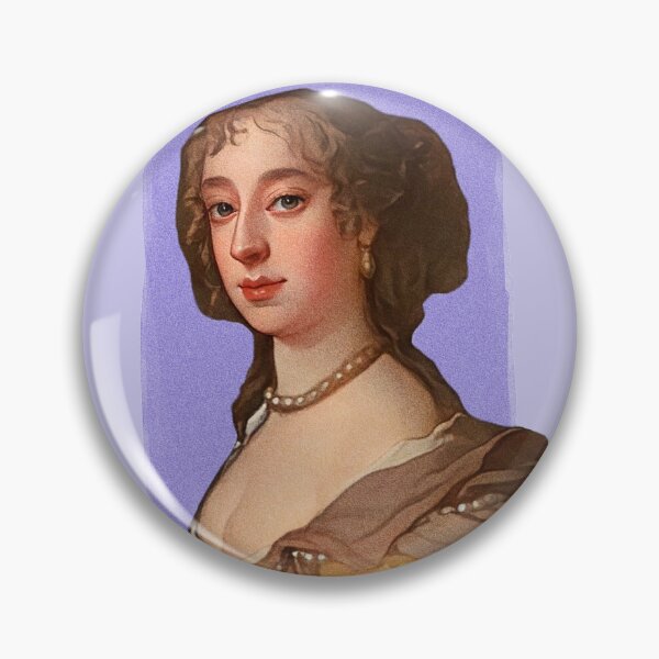 Item preview, English Poet Anne Killigrew - Purple - illustration  designed and sold by Litstoy.