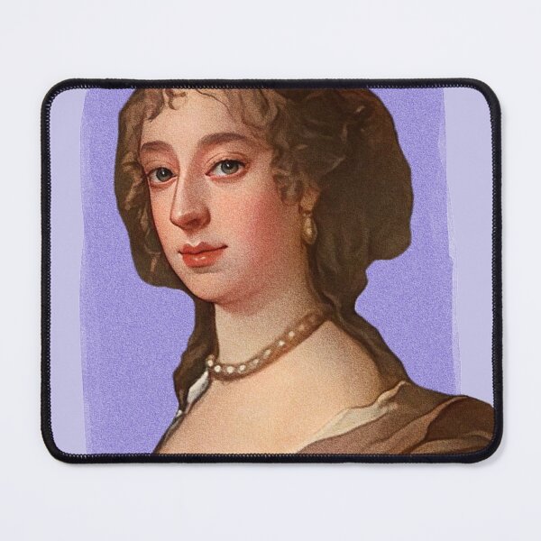 Item preview, English Poet Anne Killigrew - Purple - illustration  designed and sold by Litstoy.