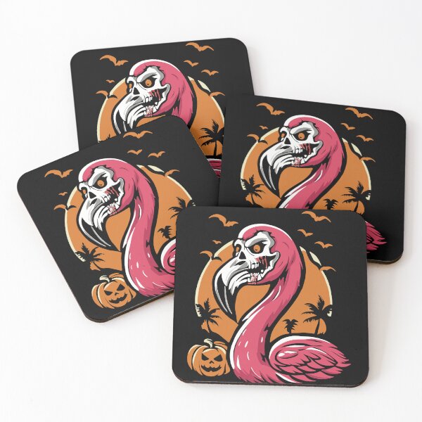 Item preview, Zombie Flamingo Horror designed and sold by ChunkByChunk.