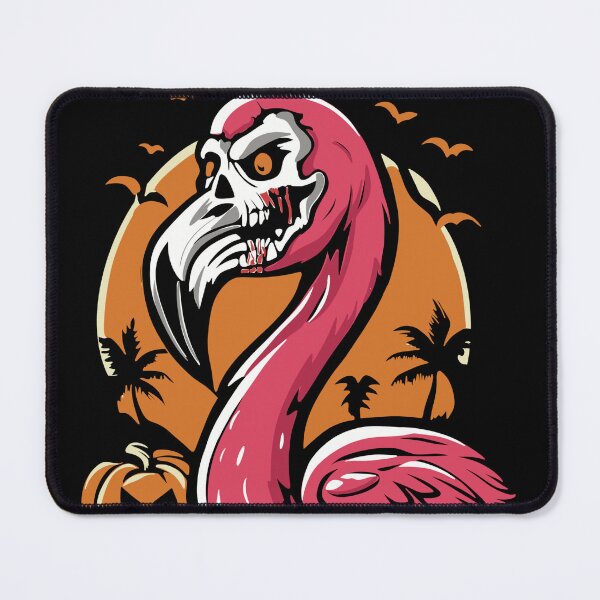 Item preview, Zombie Flamingo Horror designed and sold by ChunkByChunk.