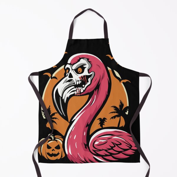 Item preview, Zombie Flamingo Horror designed and sold by ChunkByChunk.