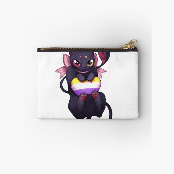 Item preview, Nonbinary Pride Eldritch Kitty Roli designed and sold by Alex Boake.