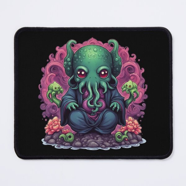 Item preview, Cthulhu Cultist, Swamp, Lovecraftian, Tentacles, Horror designed and sold by Burn-Ego.