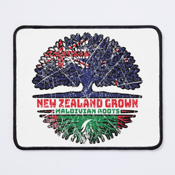 Item preview, Maldives Maldivian New Zealander New Zealand Tree Roots Flag designed and sold by FlagX.