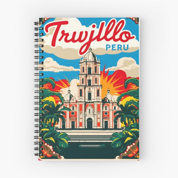 Item preview, Trujillo Peru Vintage Travel Tourism  designed and sold by TravelersGems.