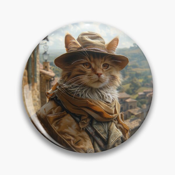 Item preview, Cat Portrait - Investigator designed and sold by aleezon.