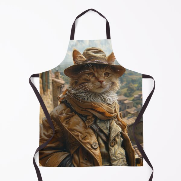 Item preview, Cat Portrait - Investigator designed and sold by aleezon.