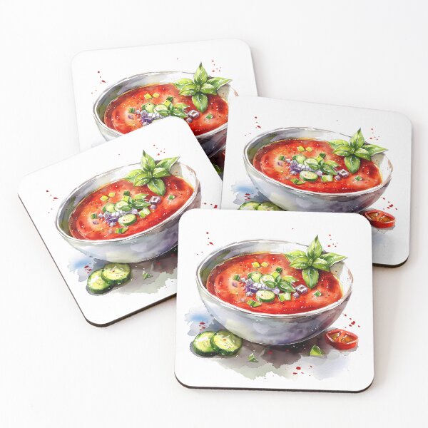 Item preview, Gazpacho Aquarel designed and sold by Lexa Pix.