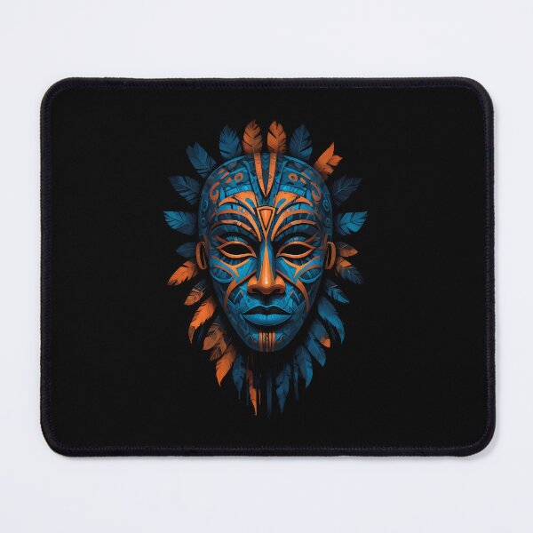 Item preview, An Abstract Cubism-Inspired Design Depicting An Ancient African Mask designed and sold by Adelberton.
