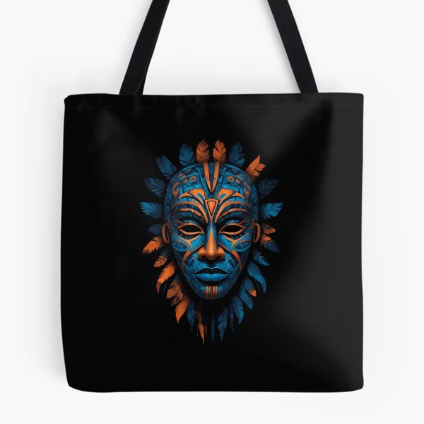 Item preview, An Abstract Cubism-Inspired Design Depicting An Ancient African Mask designed and sold by Adelberton.