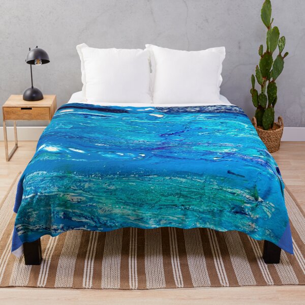 Item preview, Acrylic Pour Oceanic Whispers designed and sold by Highlandkings.