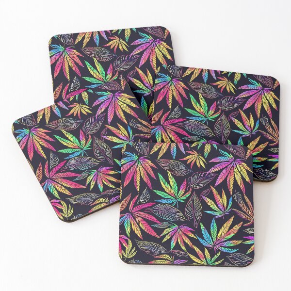 Item preview, "Paradise Vibes: Rainbow Leaf Fusion" designed and sold by Art-Vortex-fr.