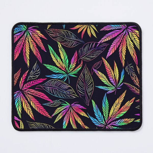 Item preview, "Paradise Vibes: Rainbow Leaf Fusion" designed and sold by Art-Vortex-fr.