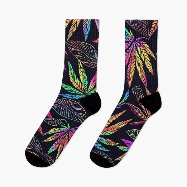 Item preview, "Paradise Vibes: Rainbow Leaf Fusion" designed and sold by Art-Vortex-fr.