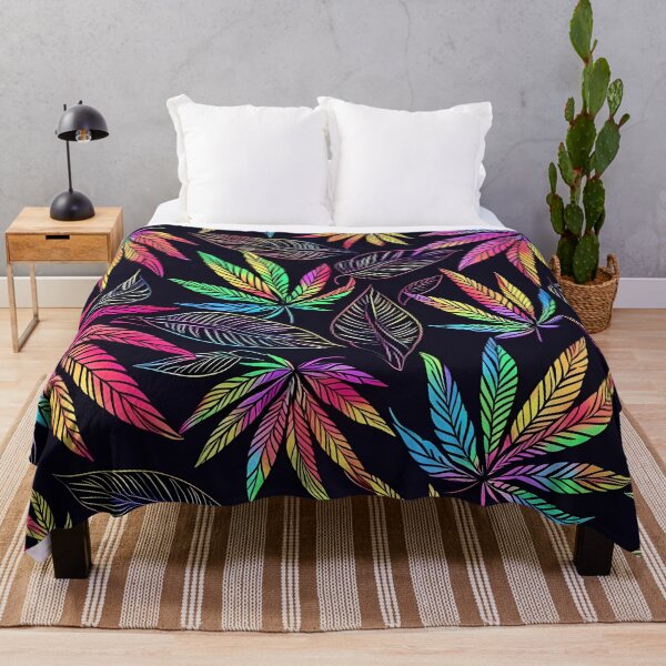 Item preview, "Paradise Vibes: Rainbow Leaf Fusion" designed and sold by Art-Vortex-fr.