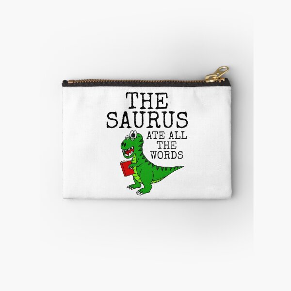 Item preview, Thesaurus Ate All The Words, Dinosaur T-Rex Funny designed and sold by doodlerob.