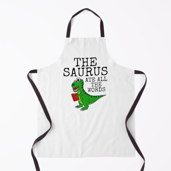 Item preview, Thesaurus Ate All The Words, Dinosaur T-Rex Funny designed and sold by doodlerob.