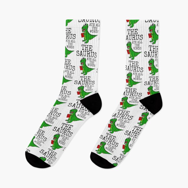 Item preview, Thesaurus Ate All The Words, Dinosaur T-Rex Funny designed and sold by doodlerob.